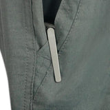 Kubey Blackout Framelock Ti Gray KB259B - Titanium Gray Handle With Bohler M390 Drop Point Blade by Kubey