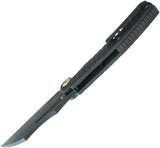 Kubey Sylow Framelock - Black Titanium Handle Framelock Knife With 14C28N Sandvik Blade by Kubey