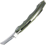 Kubey Wrath Karambit Linerlock Green KU261B - Green G10 Handle With 14C28N Sandvik Blade And Extended Tang by Kubey