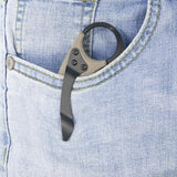 Kubey Wrath Karambit Linerlock Tan KU261G - 2.75 Inch Black Stonewash 14C28N Sandvik Blade With Tan G10 Handle by Kubey