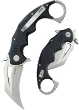 Kubey Mini Wrath Karambit Linerlock KU262A - Compact 4.5 Inch Closed Knife With 2.5 Inch Stonewashed Blade by Kubey
