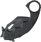 Kubey Mini Wrath Karambit Linerlock KU262E - Compact 4.5in Closed Knife With 2.5in 14C28N Blade And G10 Handle by Kubey