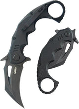 Kubey Mini Wrath Karambit Linerlock KU262E - Compact 4.5in Closed Knife With 2.5in 14C28N Blade And G10 Handle by Kubey