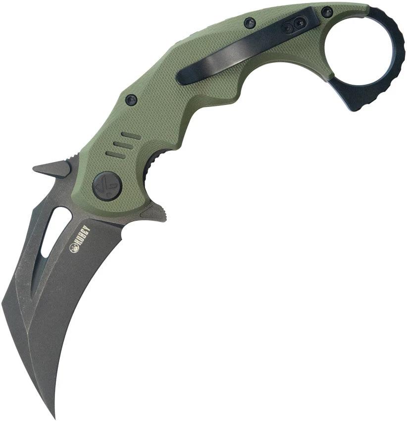 Kubey Mini Wrath Karambit Linerlock KU262F by Kubey