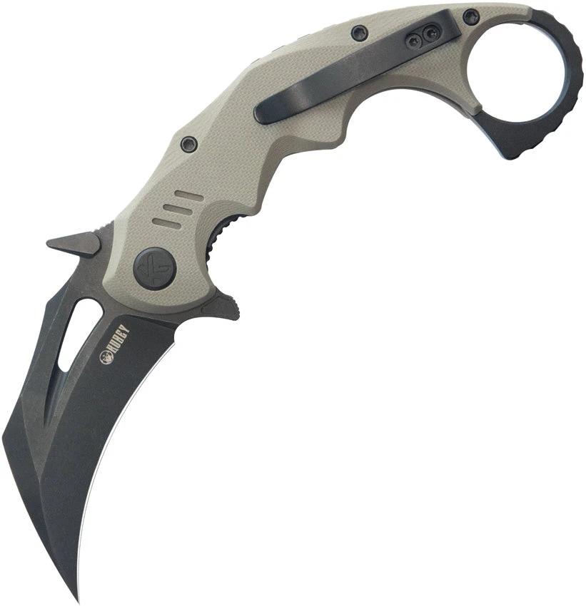 Kubey Mini Wrath Karambit Linerlock KU262G by Kubey