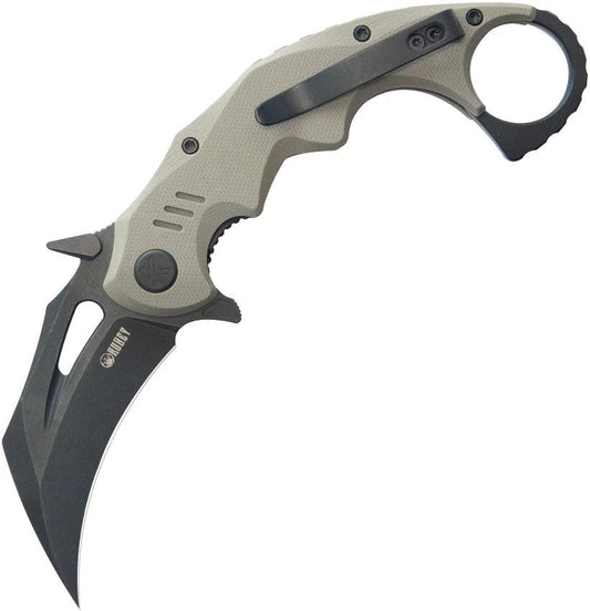 Kubey Mini Wrath Karambit Linerlock KU262G by Kubey