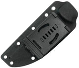 Kubey Eskoria Fixed Blade Black KU268A - 14C28N Sandvik Stainless Drop Point Blade With Full Tang by Kubey