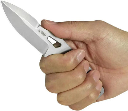 Kubey TAG Hydra Fixed Blade KU282A - One Piece Construction With Skeletonized Handle And AUS10A Blade by Kubey