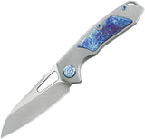 Kubey Vagrant Framelock Timascus KB284H by Kubey