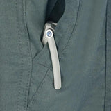 Kubey Coeus Framelock Ti KB286A - Titanium Framelock Knife With Satin S35VN Blade And Gray Titanium Inlay by Kubey