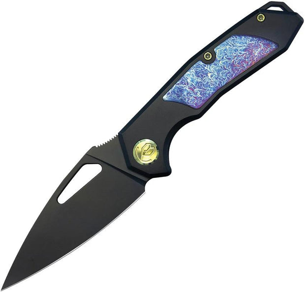 Kubey Coeus Framelock Black Ti KB286B by Kubey