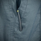 Kubey Coeus Framelock Black Ti KB286B - Timascus Inlay 3in S35VN Blade Black Titanium Handle by Kubey