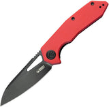 Kubey Vagrant Linerlock Black Red KU291K by Kubey