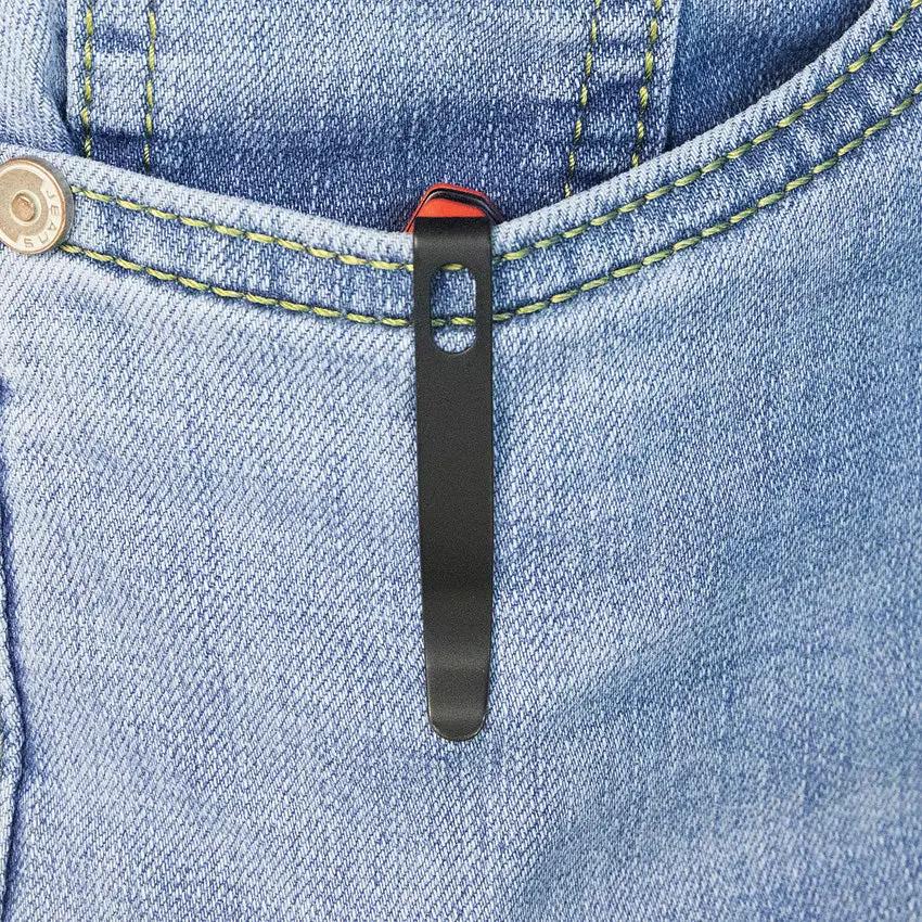 Kubey Vagrant Linerlock Black Red KU291K - 3in AUS-10A Blade, Red G10 Handle, Pocket Clip by Kubey