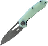 Kubey Vagrant Linerlock Jade BSW KU291R by Kubey