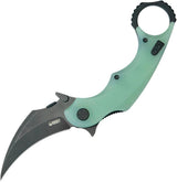 Kubey Rogue Karambit Black Jade KU298E by Kubey