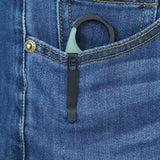 Kubey Rogue Karambit Black Jade KU298E - Jade G10 Handle and 3In Black Stonewash Blade for EDC by Kubey
