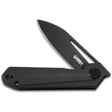 Kubey Royal Linerlock KU321H - Black D2 Tool Steel Blade With G10 Handle And Pocket Clip by Kubey