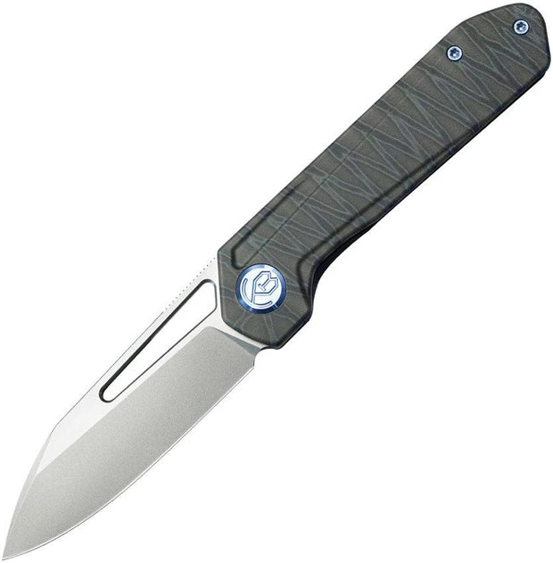 Kubey Royal Framelock Flame Ti KU321N by Kubey