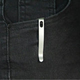 Kubey Tityus Linerlock - Green G10 Handle, 14C28N Sandvik Drop Point Blade, Extended Tang, Pocket Clip, Lanyard Hole by Kubey