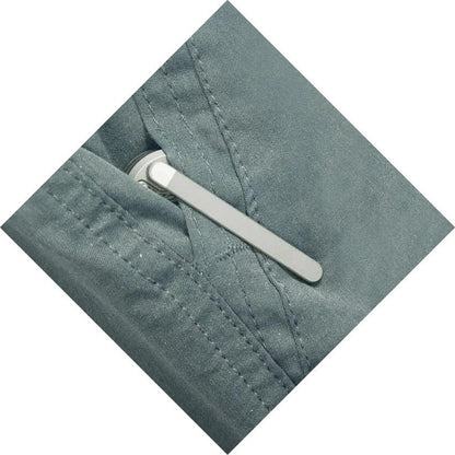 Kubey Hydro Framelock Gray KB323A - 3 Inch Satin Bohler M390 Blade With Titanium Handle For Everyday Carry by Kubey