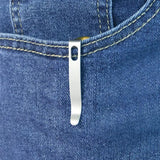 Kubey Doris Linerlock Ultem KU324H - Satin 3.25 Inch 14C28N Sandvik Blade, Ultem Handle, Extended Tang, Pocket Clip by Kubey