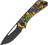 KB Knives Thalia Linerlock 80's Camo KB331A by KB Knives