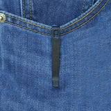 Kubey Thalia Front Flipper - Blue G10 Handle With 14C28N Sandvik Blade Black Stonewash 4.5 Inch Closed by Kubey