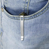 Kubey Thalia Front Flipper Ultem KU331Q - D2 Satin Blade, Ultem Handle, Extended Tang, Pocket Clip by Kubey