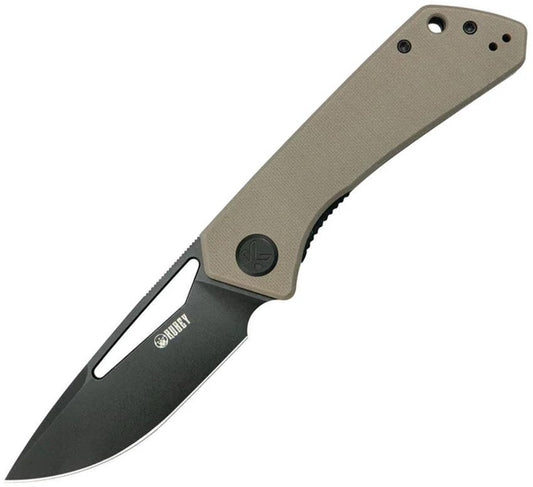 Kubey Thalia Front Flipper Tan G10 KU331U by Kubey