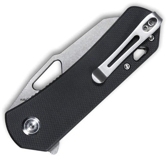 Kubey Duroc Linerlock - Pocket Clip EDC Knife With D2 Tool Steel Sheepsfoot Blade by Kubey