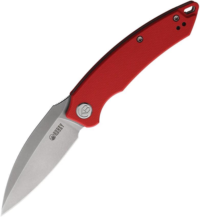Kubey Leaf Linerlock Red KU333F by Kubey
