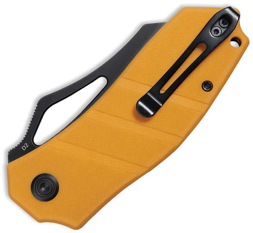 Kubey Ceyx Linerlock Black Yellow KU335C by Kubey