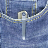 Kubey Verijero Framelock Titanium KB340A - Satin Finish 14C28N Blade With Titanium Handle by Kubey