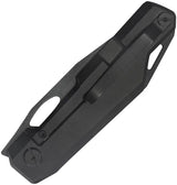 Kubey Verijero Framelock Ti Black KB340D - Sandvik 14C28N Blade With Black Stonewash Titanium Handle by Kubey