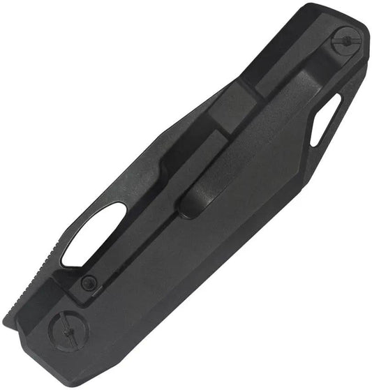 Kubey Verijero Framelock Ti Black KB340D - Sandvik 14C28N Blade With Black Stonewash Titanium Handle by Kubey