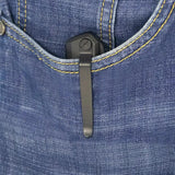 Kubey Verijero Framelock Ti Black KB340D - Sandvik 14C28N Blade With Black Stonewash Titanium Handle by Kubey