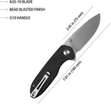 Kubey Belus EDC Linerlock Black KU342A by Kubey