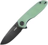Kubey Belus EDC Linerlock Black/Jade KU342B by Kubey
