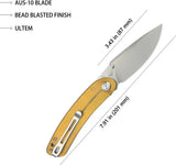 Kubey Momentum Linerlock Ultem KU344M by Kubey