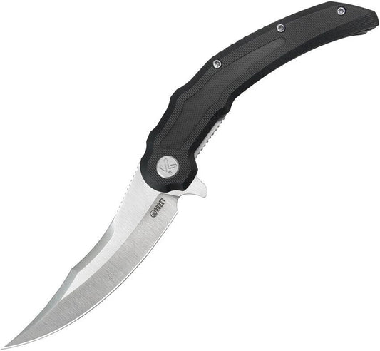 Kubey Wave Crest Linerlock Black G10 KU346A by Kubey
