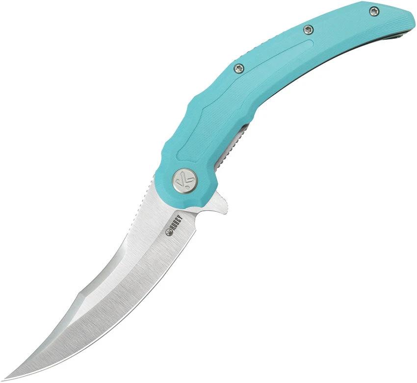 Kubey Wave Crest Linerlock Tiffany KU346B by Kubey