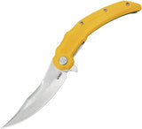 Kubey Wave Crest Linerlock Yellow KU346C by Kubey