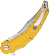 Kubey Wave Crest Linerlock Yellow KU346C by Kubey