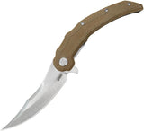 Kubey Wave Crest Linerlock Brn Mic KU346D by Kubey