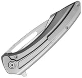 Kubey Merced Framelock Titanium KB352A - Lightweight Titanium Frame Lock Everyday Carry Knife by Kubey