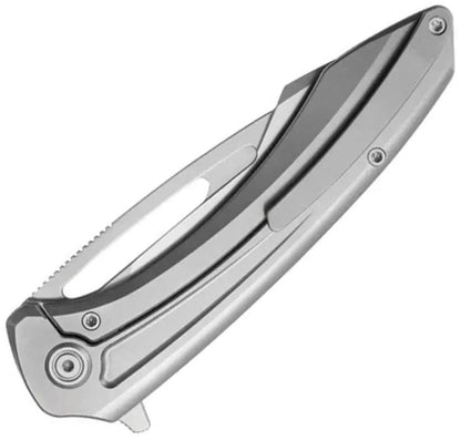 Kubey Merced Framelock Titanium KB352A - Lightweight Titanium Frame Lock Everyday Carry Knife by Kubey