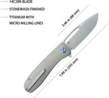 Kubey Supercell Linerlock Gray KU353A by Kubey
