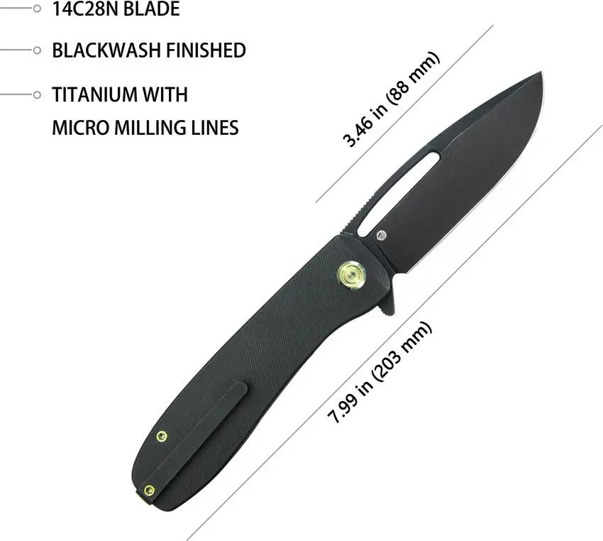Kubey Supercell Linerlock Black KU353D by Kubey