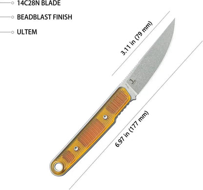 Kubey JL Fixie Fixed Blade Ultem KU355C by Kubey